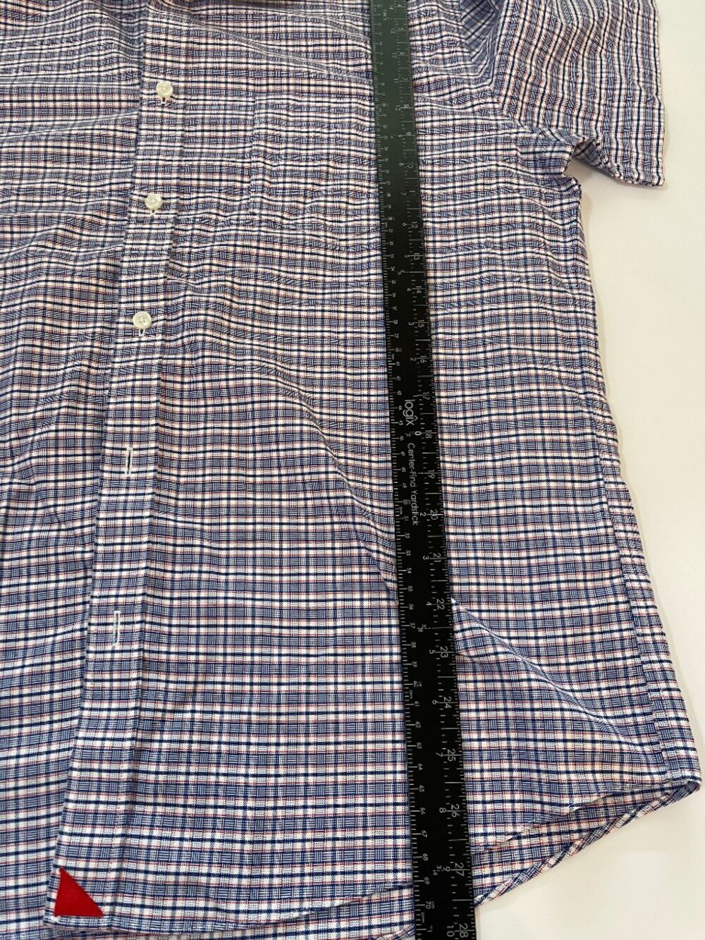 UNTUCKit Men’s XL Plaid Short Sleeve Button Up Shirt - Picture 3 of 6